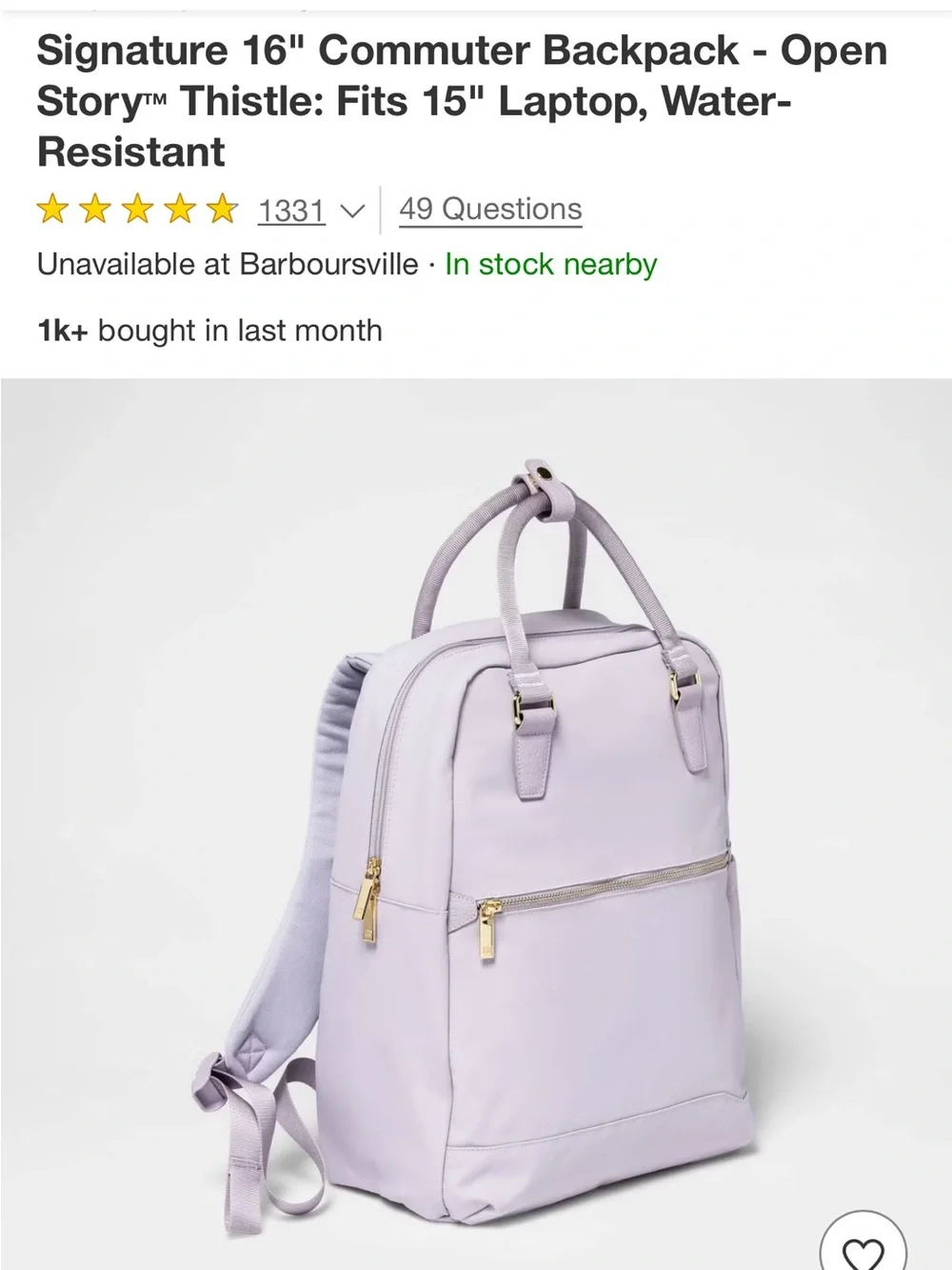 Signature Commuter Backpack